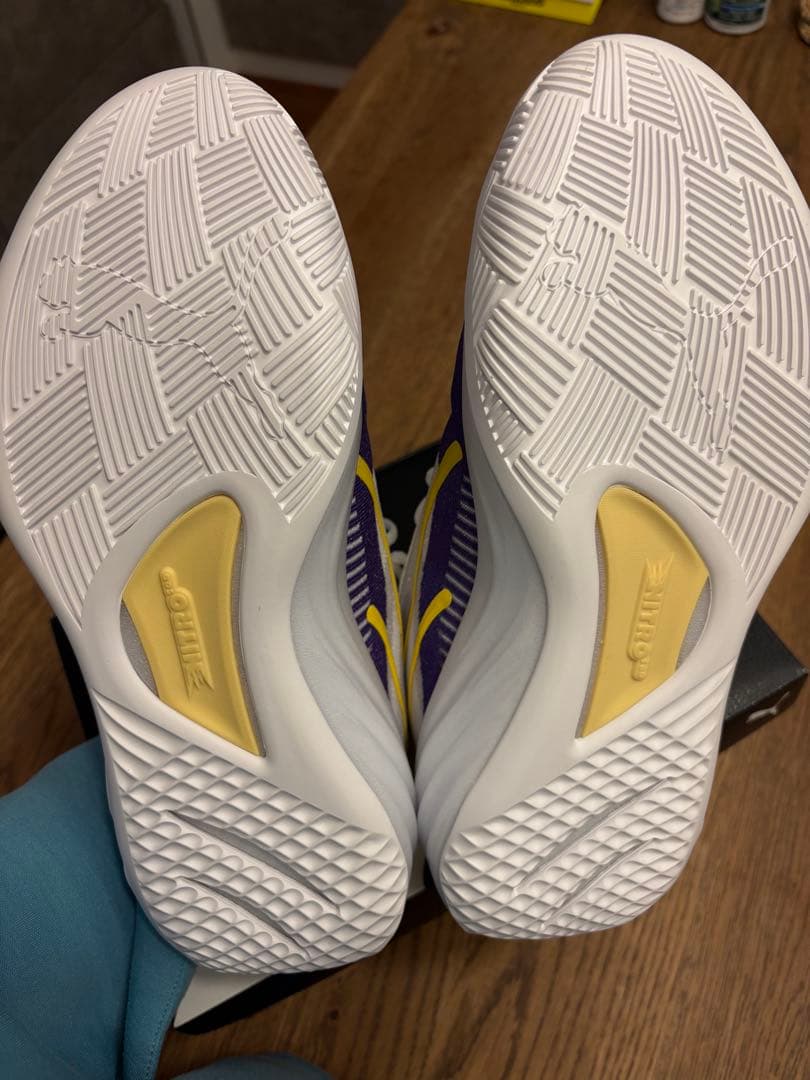 PUMA オールプロニトロ　レイカーズカラー　28.0cm 未使用品