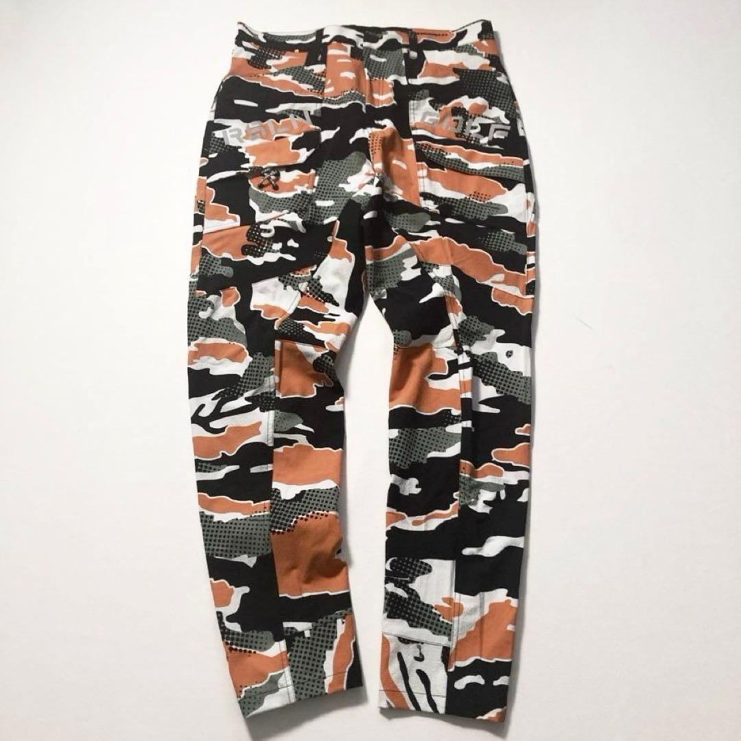 【ビッグサイズ/極美品】ラッセルノ カモフラパンツ 総柄 ゴルフ ストレッチ 7