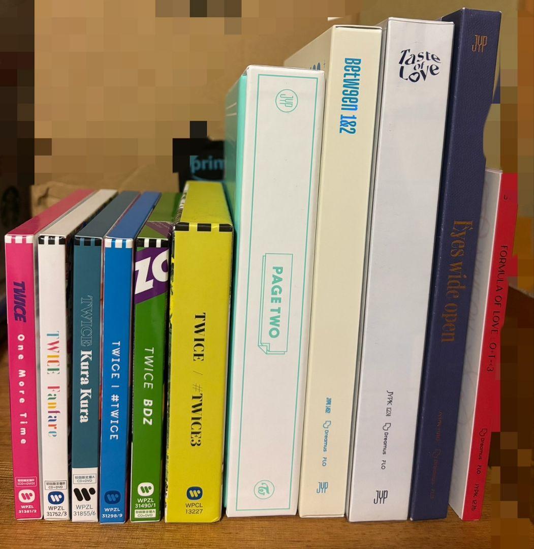 twiceアルバムまとめ売り（特典付き）