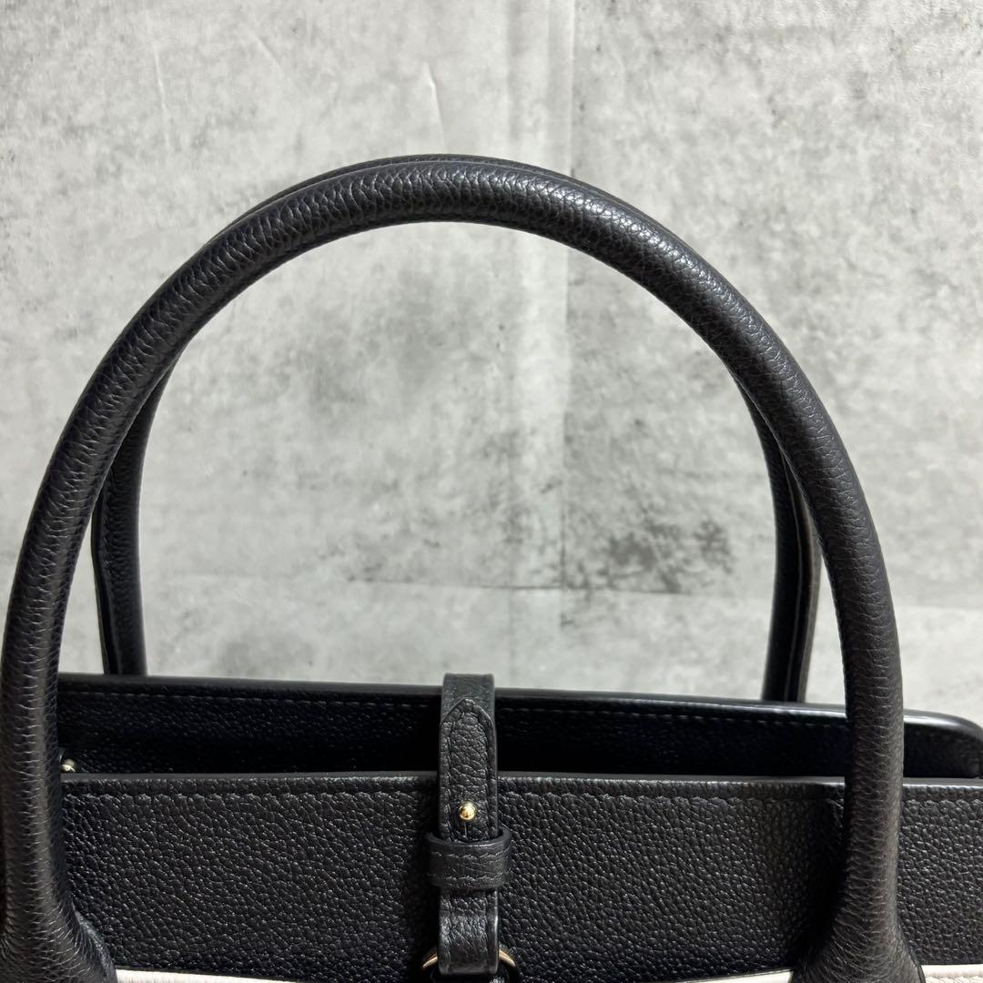 BVLGARI ブルガリ　アルバ　 ホワイト/ブラック　2WAY【極美品】