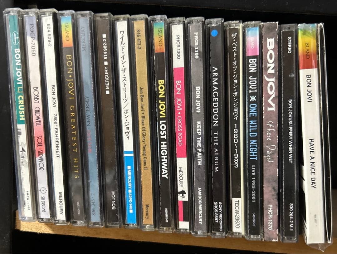 ボン・ジョヴィ　CD、 本