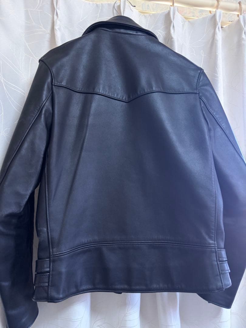 666 Leather Wear ダブルライダースジャケット 36 666