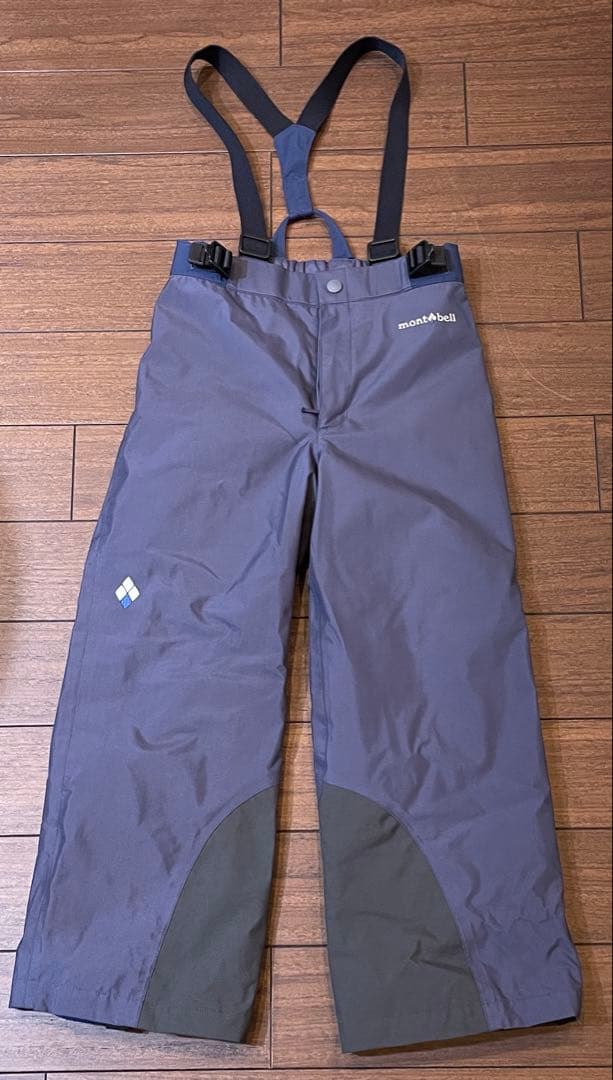 mont-bell キッズスキーウェアセット120cm