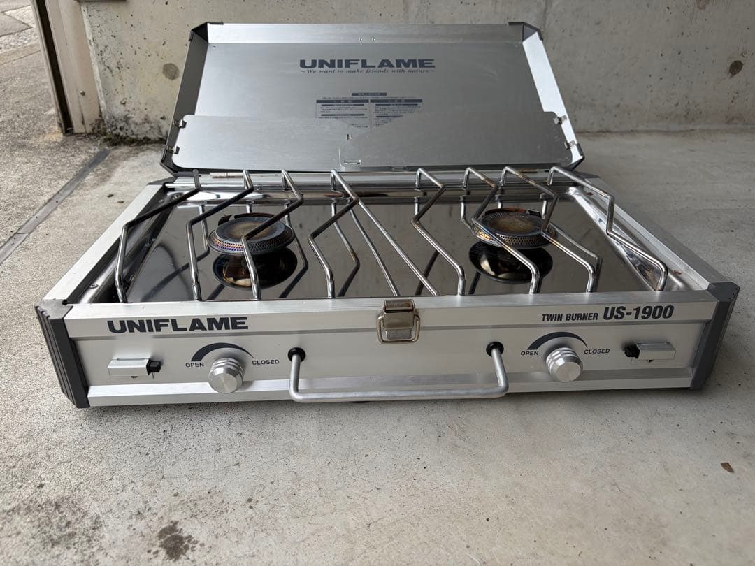 ユニフレーム(UNIFLAME) ツインバーナーUS-1900⭐️中古