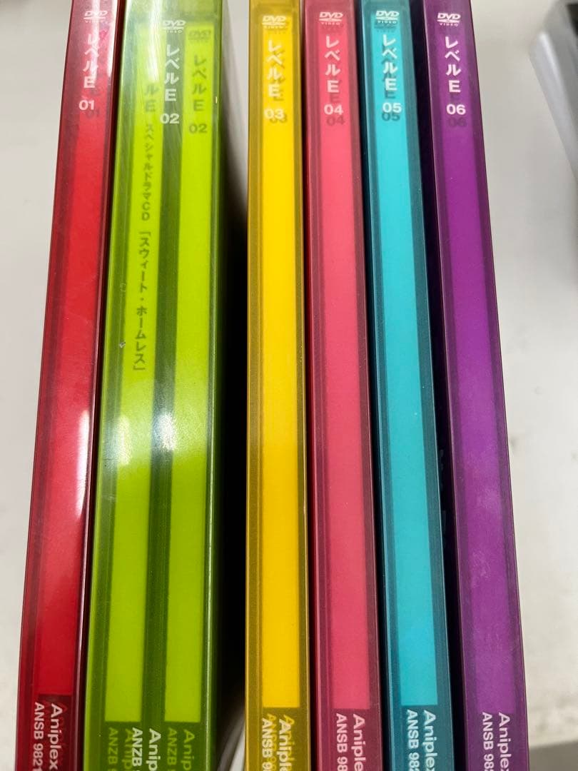 レベルE 全巻　全6巻DVDセット