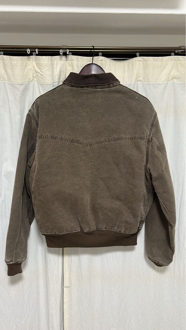 Carhartt ブラウン ジップアップジャケット J14 CHT