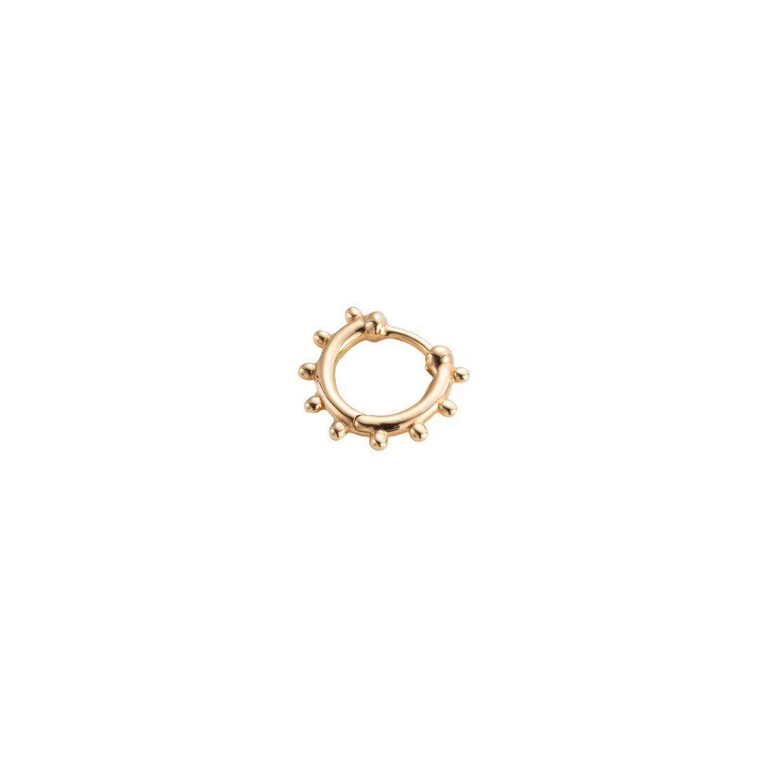 新品★ヒロタカ　アネモネ　バギー　フープピアス