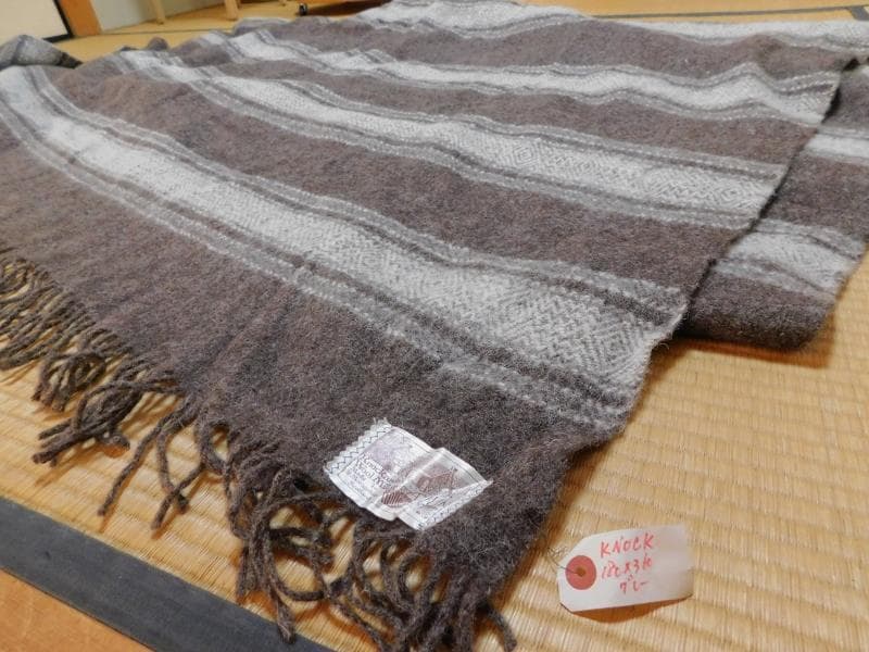 Knockando Woolmill ノッカンドー・ウールミル ブランケット大判