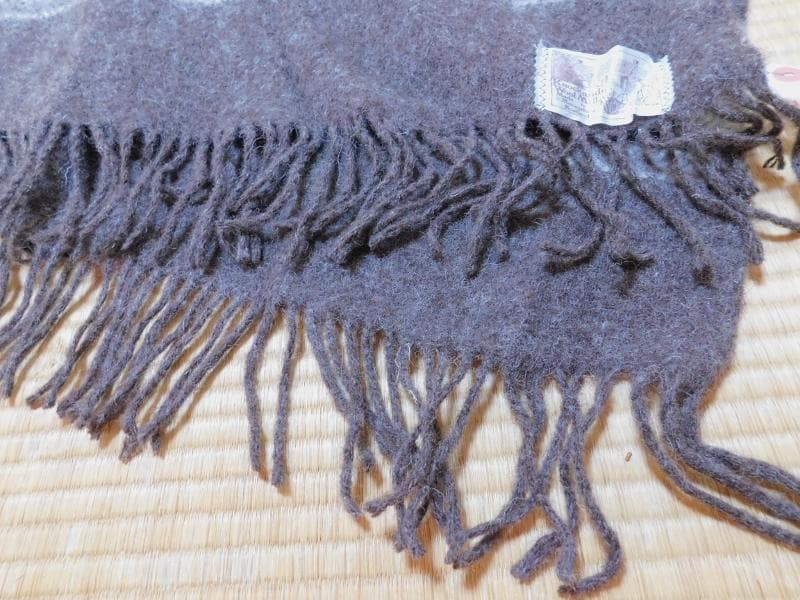 Knockando Woolmill ノッカンドー・ウールミル ブランケット大判