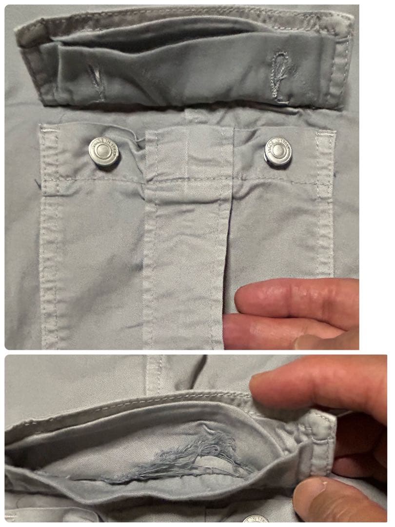 TRAMAROSSA Amerigo グレーストレッチ カーゴパンツ　イタリア製
