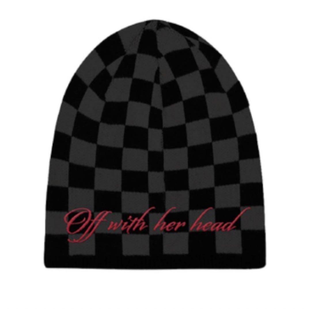 帽子 Lady GaGa OWHH BLACK GRAY BEANIE