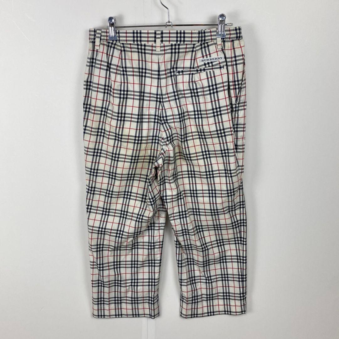 訳あり BURBERRY GOLF バーバリーゴルフ ノバチェックパンツ 13号
