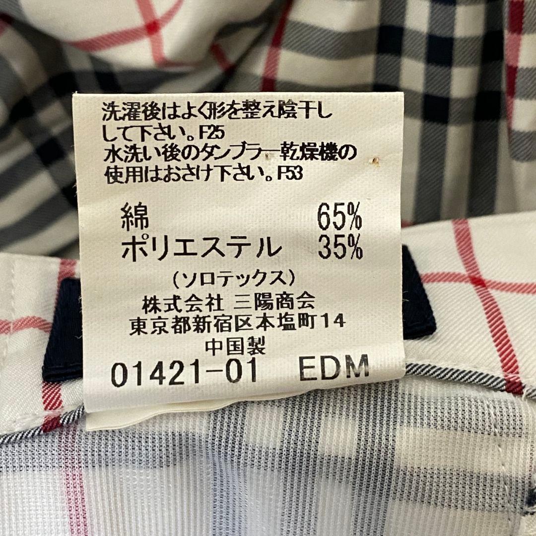 訳あり BURBERRY GOLF バーバリーゴルフ ノバチェックパンツ 13号
