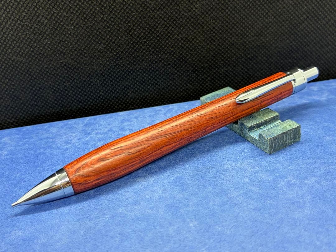 【早い者勝ち】本花梨　ボールペン0.5 加藤金属　木軸ペン　ハンドメイド