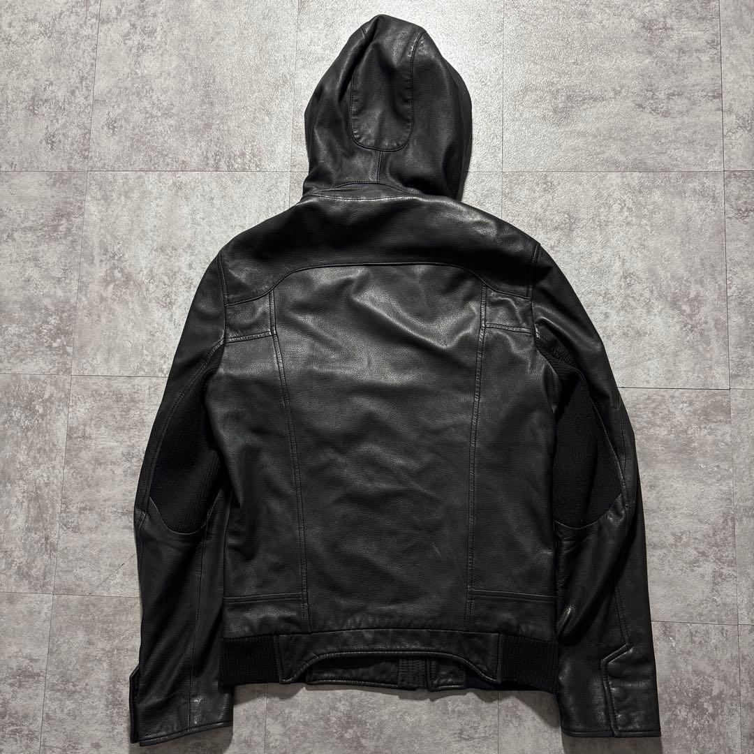 ジャケット・アウター archive Helmut Lang ninja leather jkt M