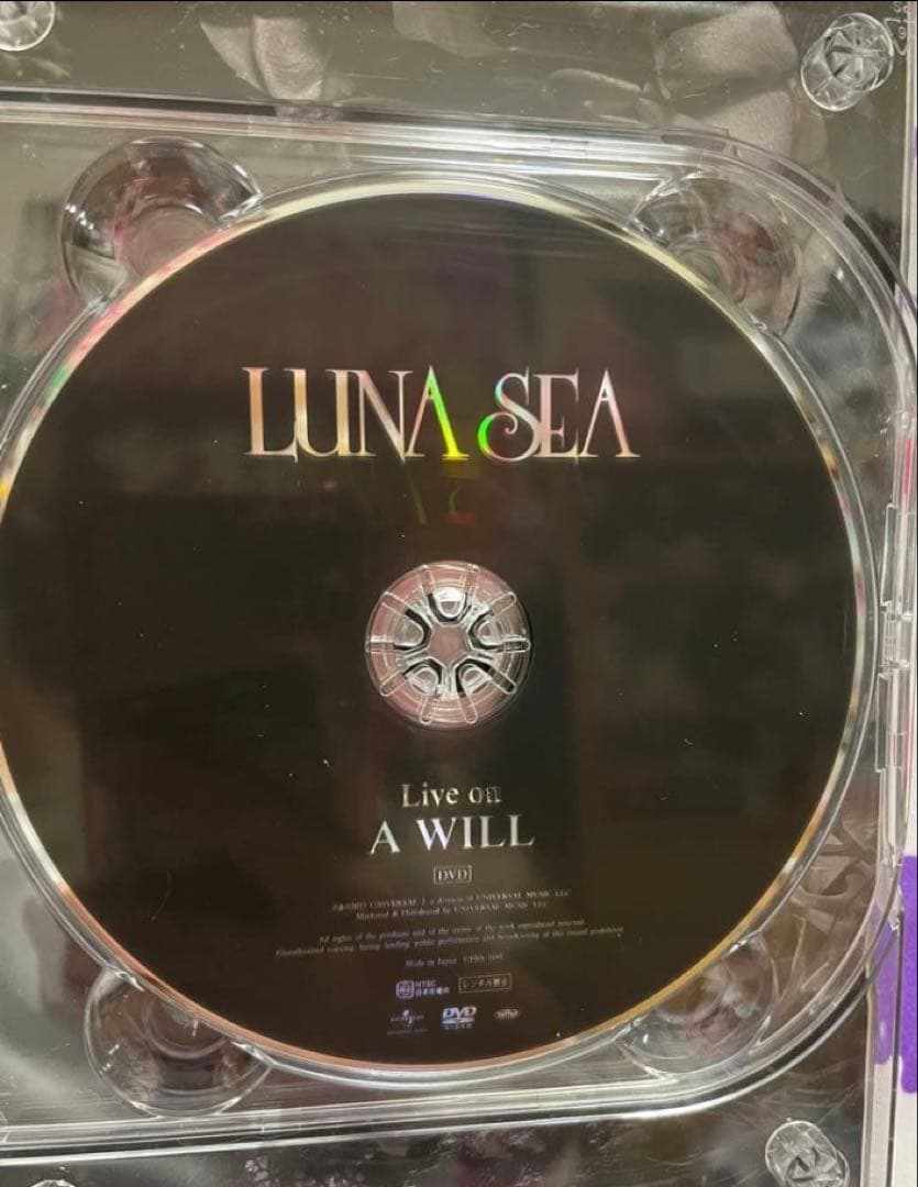 LUNA SEA Live on A WILL DVD 初回限定　CD付き