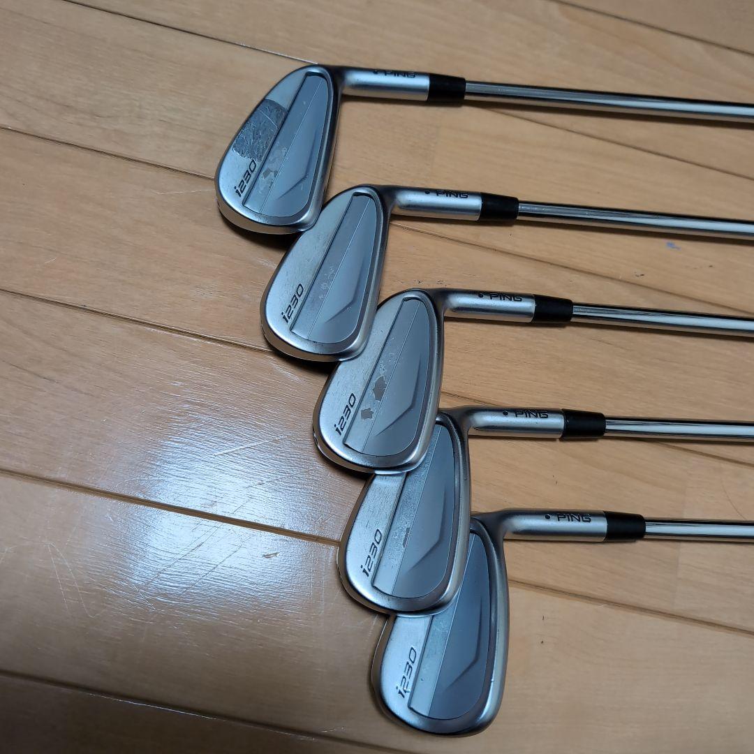 ピンi230 アイアンセット 6~W 鉛付き　5本セット