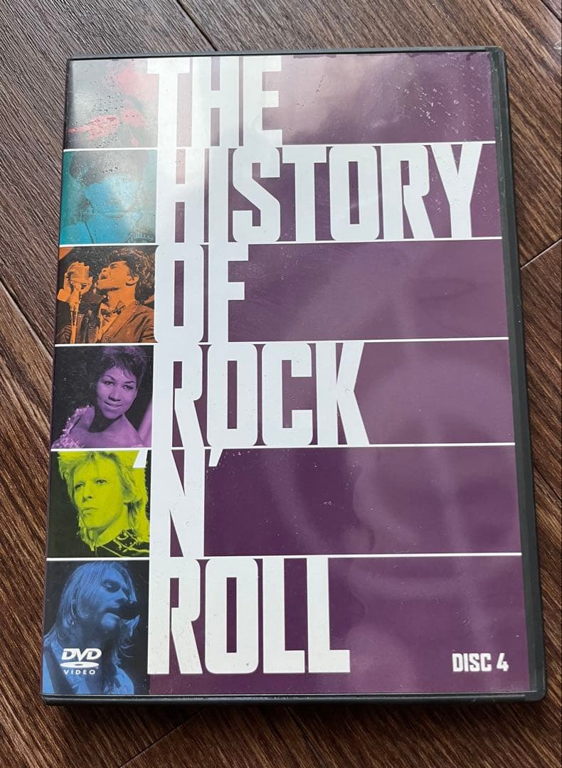 レア品⭐︎【5巻セットDVD】ヒストリー・オブ・ロックンロール Vol.1〜5