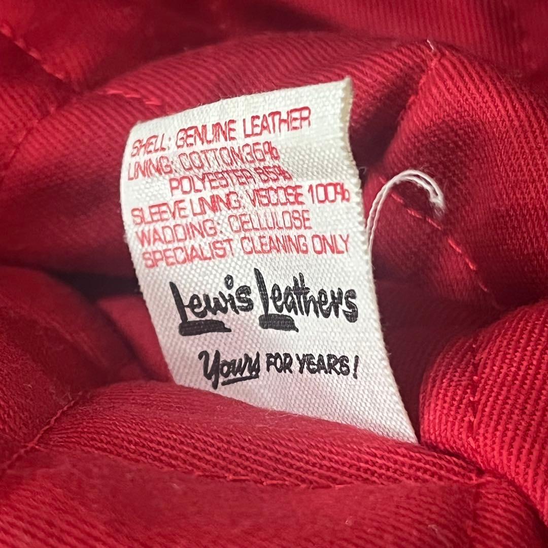 Lewis Leathers ドミネーター ホースハイド ネイビー 36