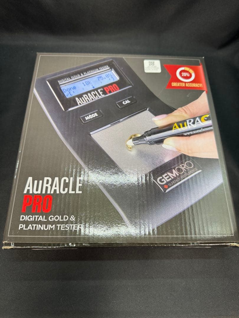 【匿名配送】GEMORO AuRACLE PRO デジタル金・プラチナテスター