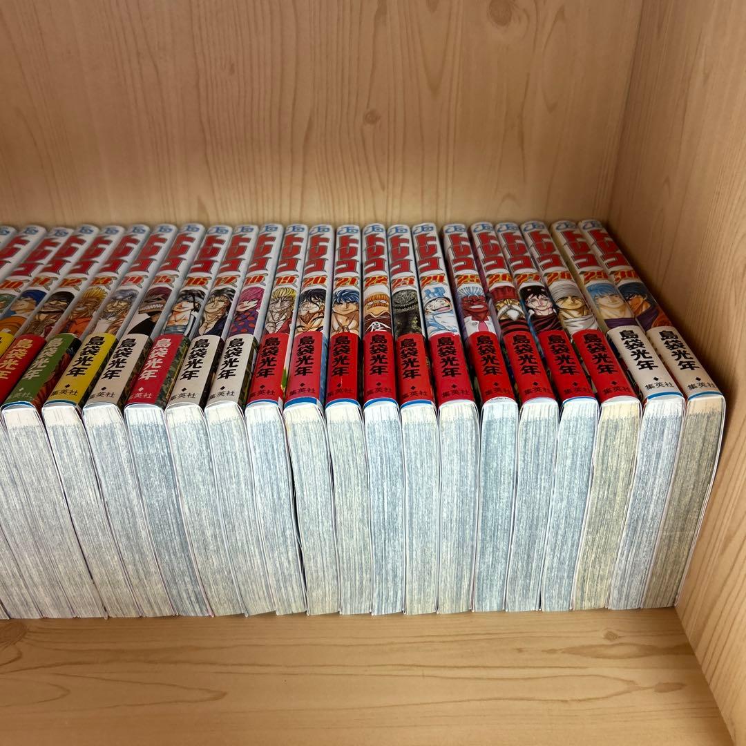 大人気漫画トリコ1巻から43巻全巻完結帯付きまとめ売り良品セット外伝ファンブック