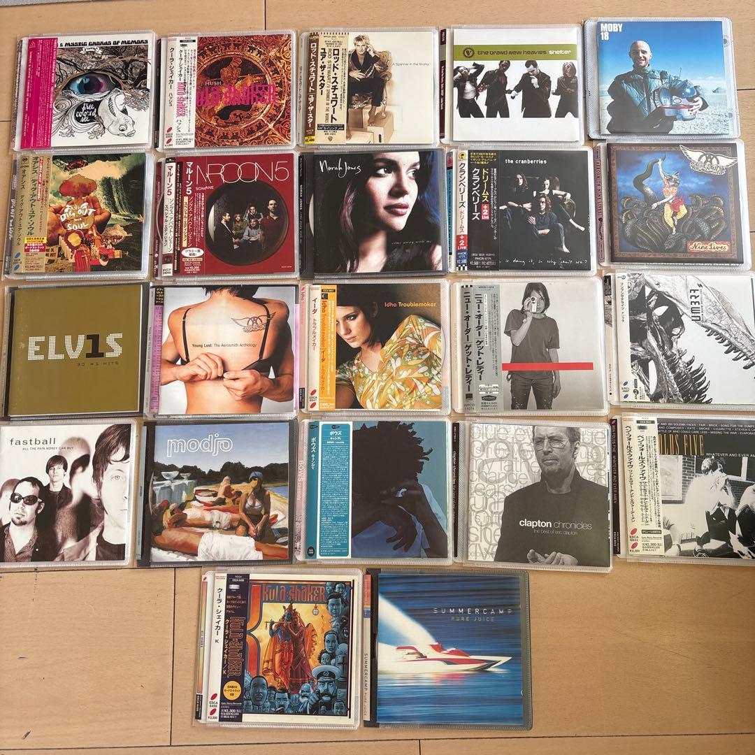 洋楽 CD セット エアロスミス、オアシス他22枚