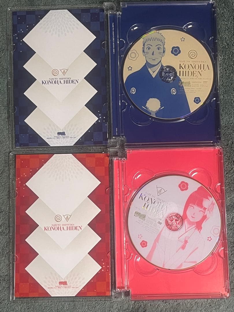 DVD 初回盤 NARUTO ナルト 疾風伝 木ノ葉秘伝 祝言日和1 2 セット