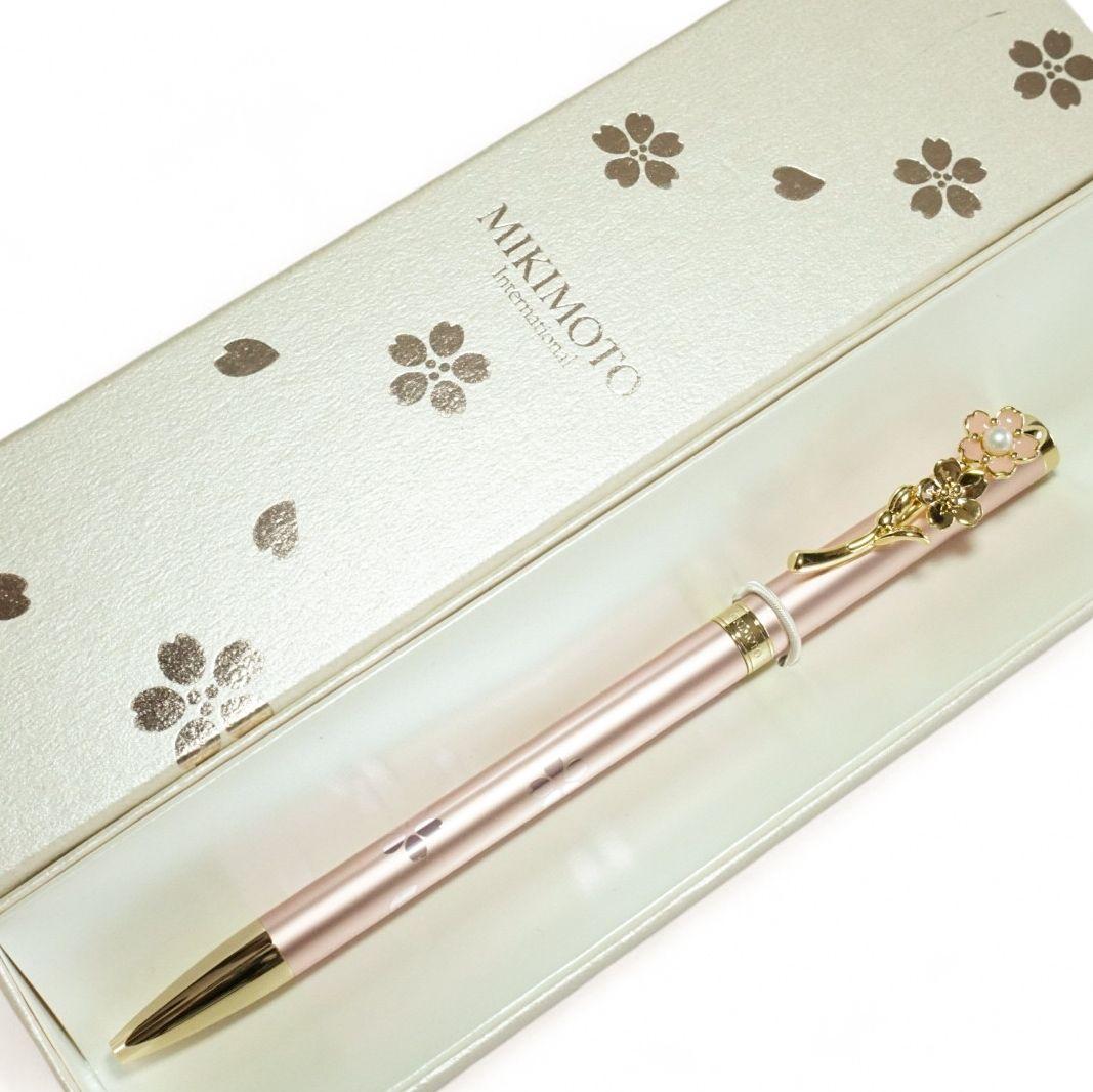 美品　MIKIMOTO　桜　限定ボールペン