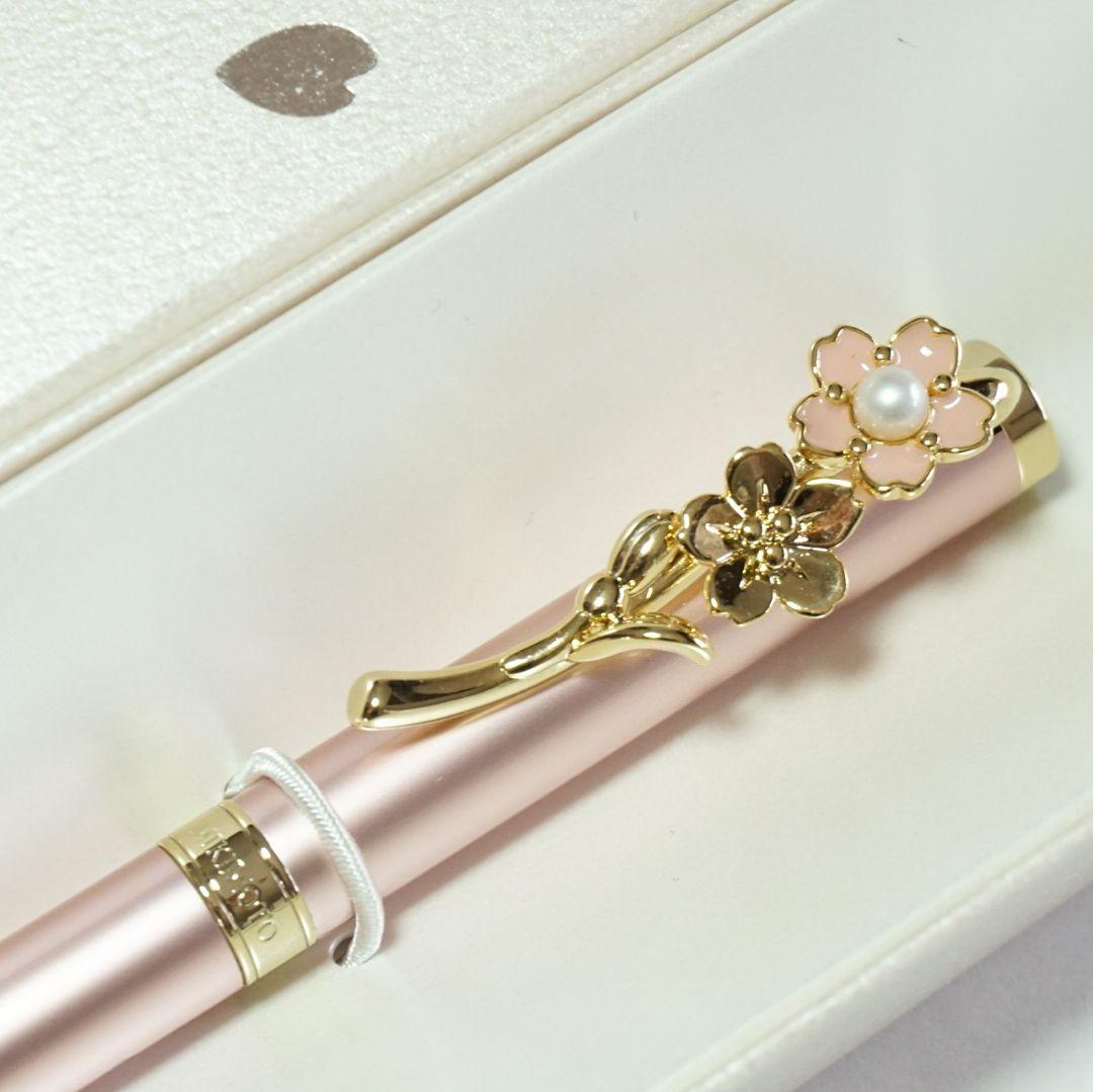 美品　MIKIMOTO　桜　限定ボールペン