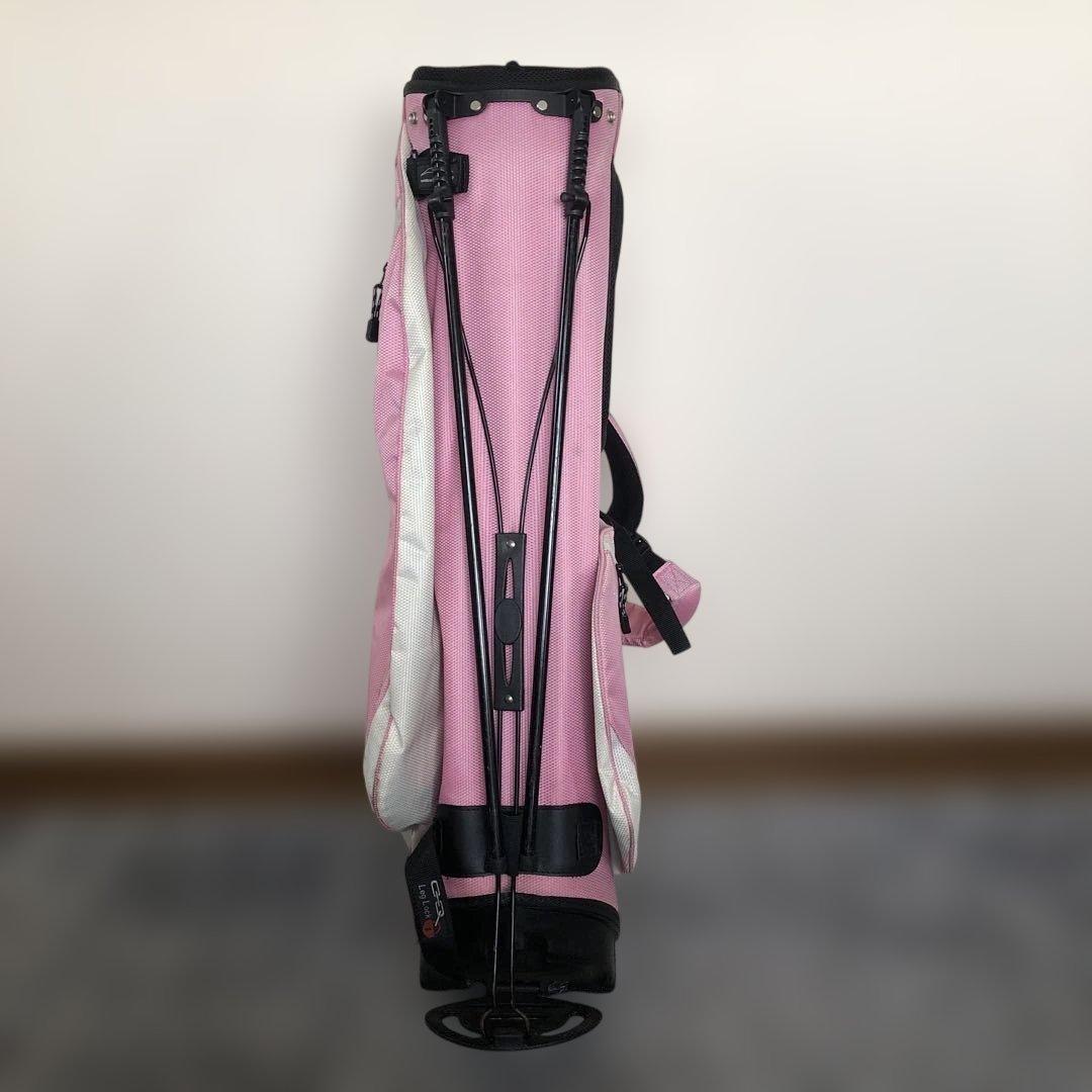 ピンク I LOVE GOLF ゴルフバッグ