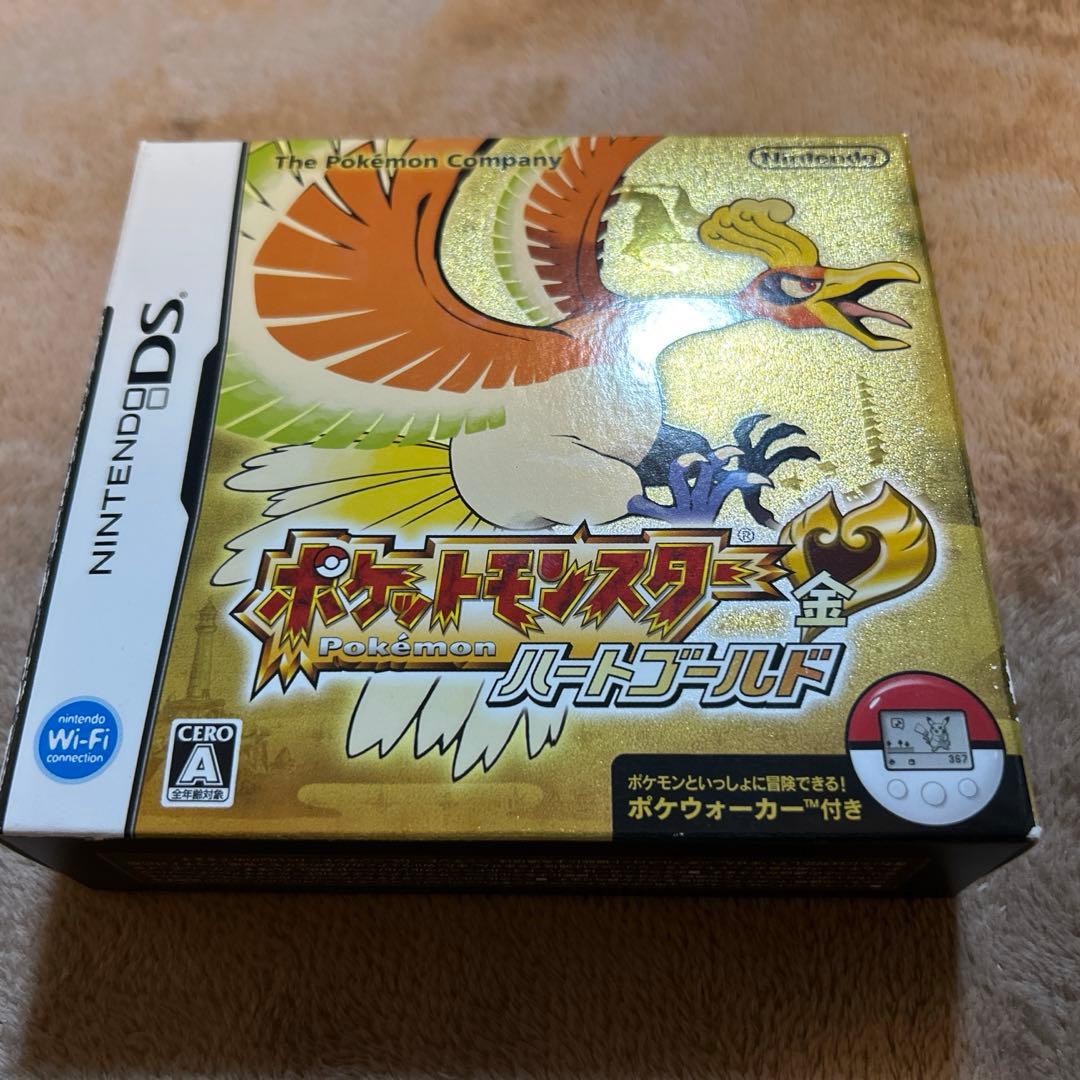 ポケットモンスター ハートゴールド ニンテンドーDS ポケウォーカー付き