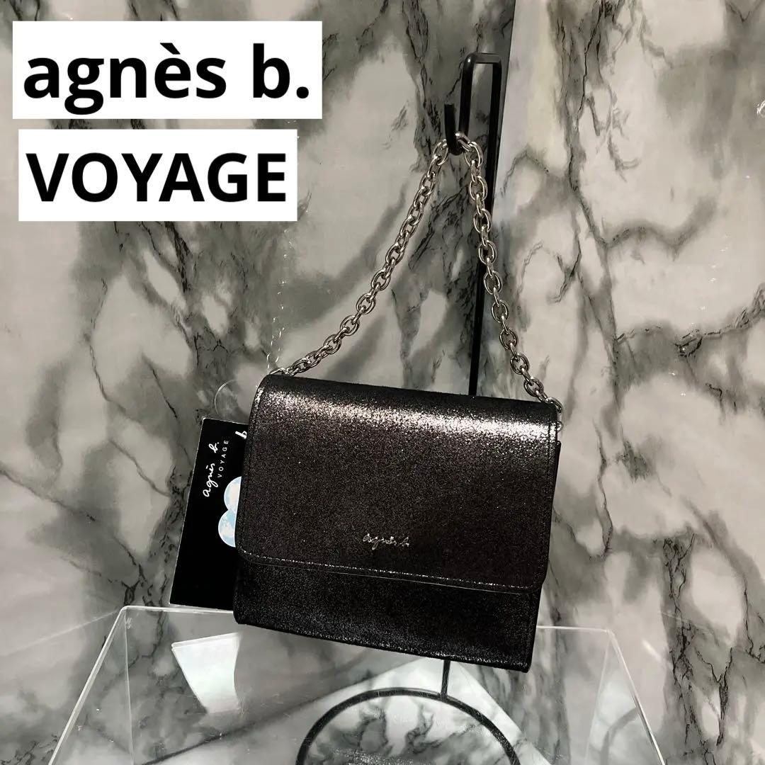 【新品未使用】agnès b.VOYAGE ミニバッグ　ハンドバッグ　ブラック