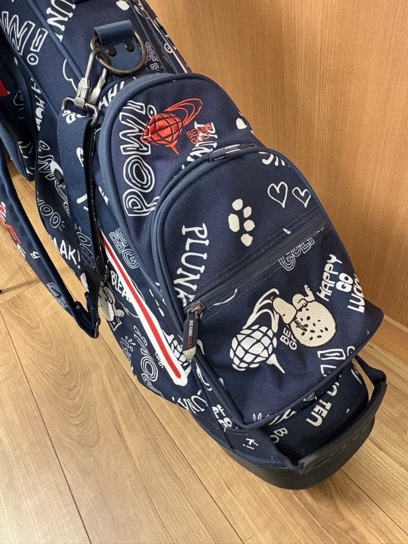 BEAMS GOLF✖️スヌーピー　キャディバック