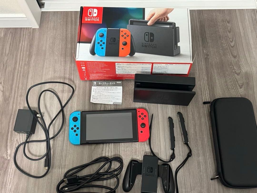 リングフィット付Switch本体セット microSD＆ケース付