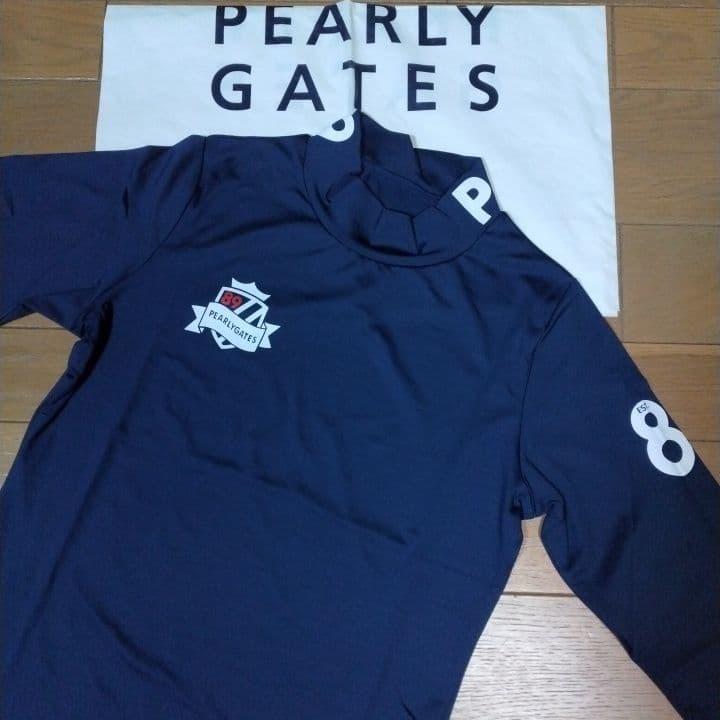 ⭐新品⭐パーリーゲイツ⭐長袖モック⭐濃紺⭐L⭐