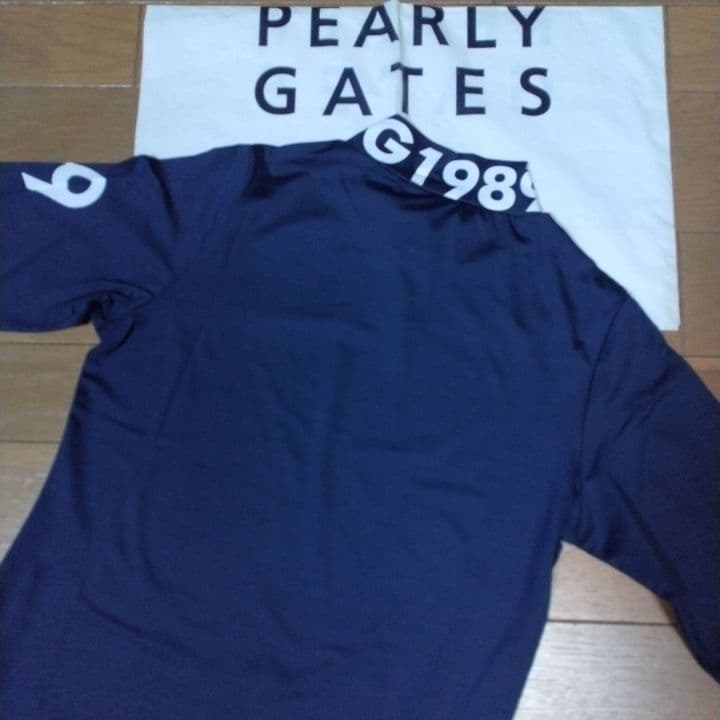 ⭐新品⭐パーリーゲイツ⭐長袖モック⭐濃紺⭐L⭐