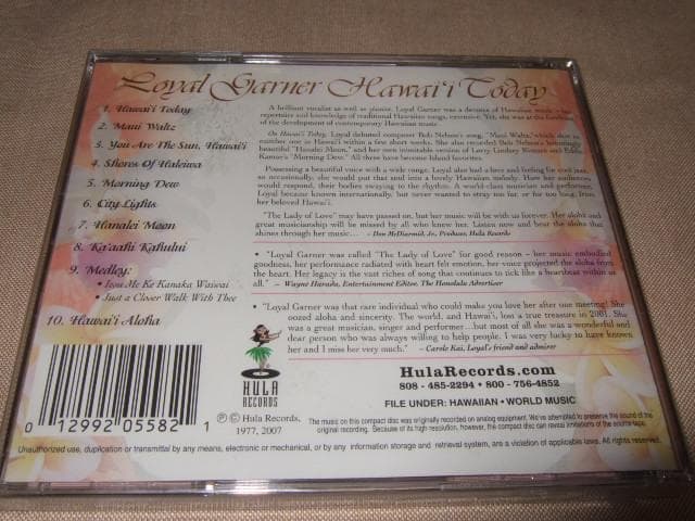 LOYAL GARNER,新品未開封,ロイヤル・ガーナー,ハワイ,CD,AOR
