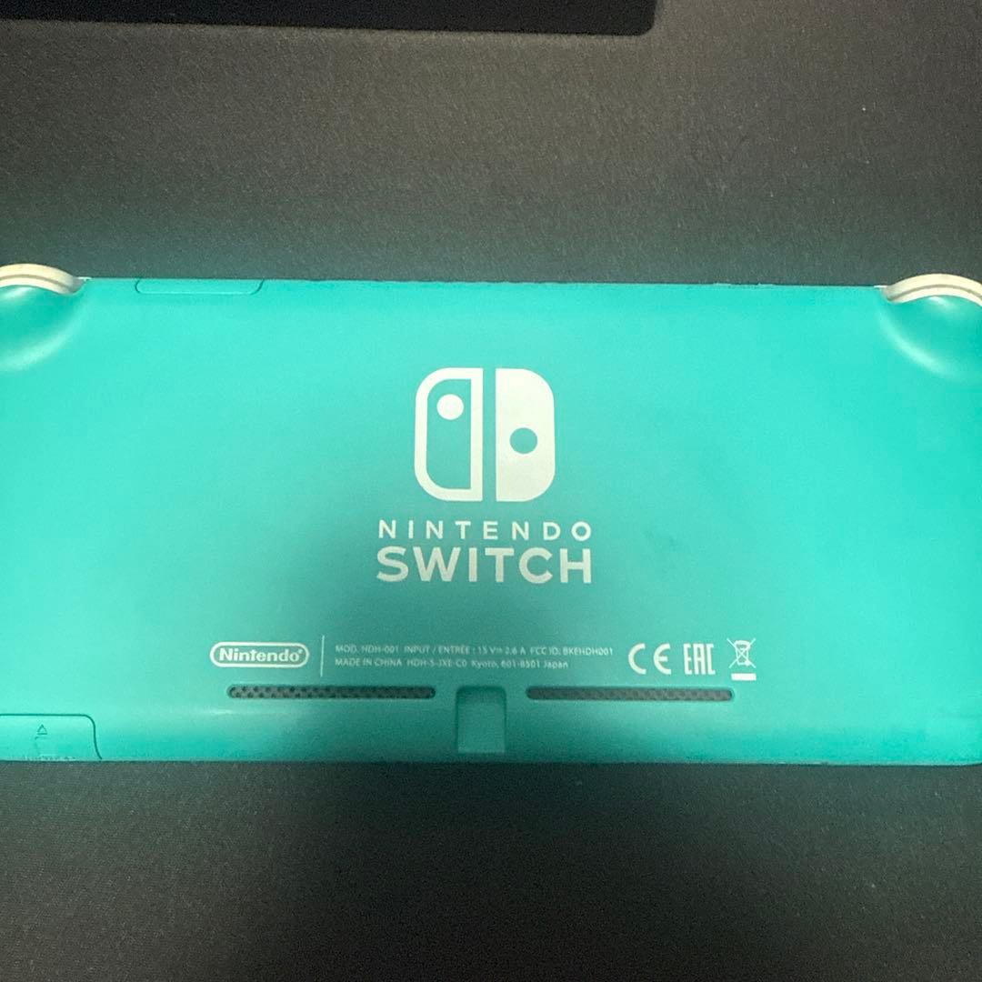 【ジャンク品】Switch Lite ターコイズ microSD付き