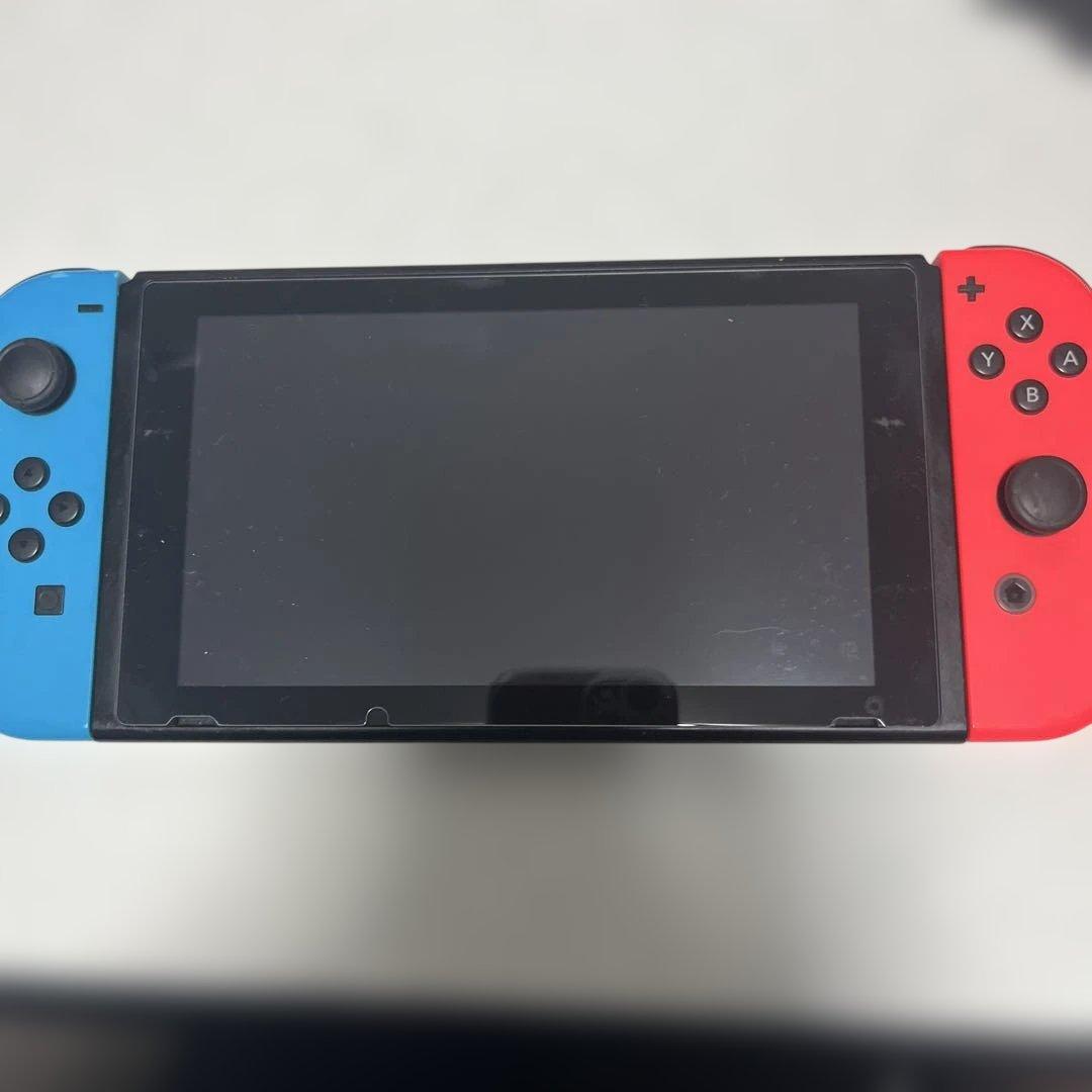Nintendo Switch 本体 赤/青 ジョイコンプロコン、有線ポート付き