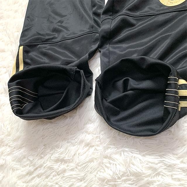 黒金ビッグロゴ✨希少 adidas ジャージセットアップ M Y2K