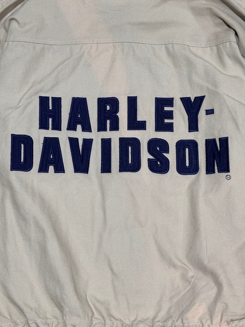 HARLEY-DAVIDSON フルジップパーカー 古着 ストリート バイカー