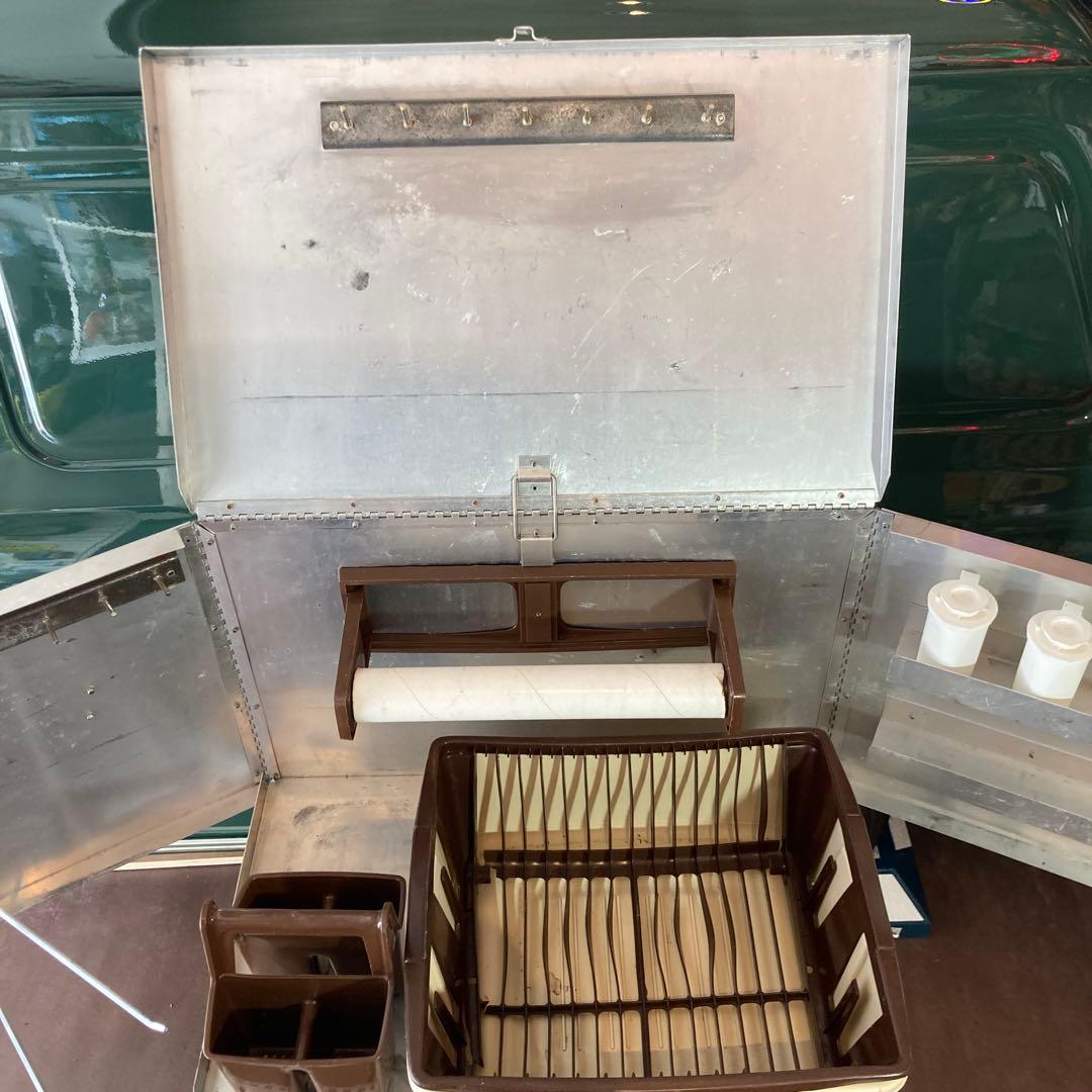 バーベキュー・調理用品 Rare! 1980's Campers Kitcen Texas,U.S.A.