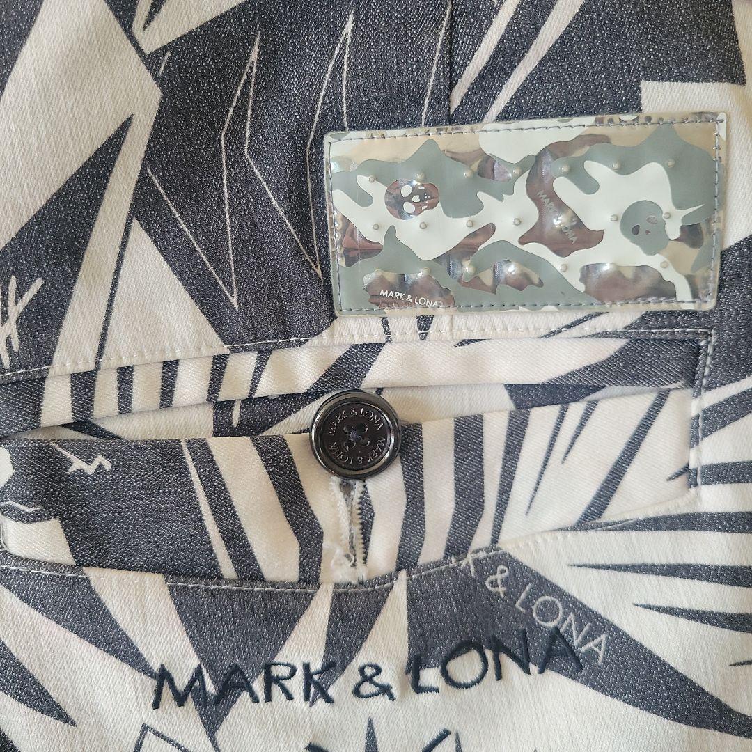 MARK&LONA　マーク&ロナ　スカルパンツ　M
