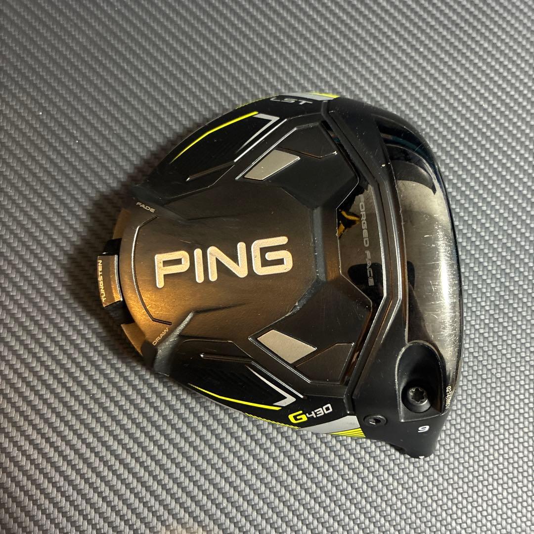Ping G430 LST 9° ヘッドとカバー
