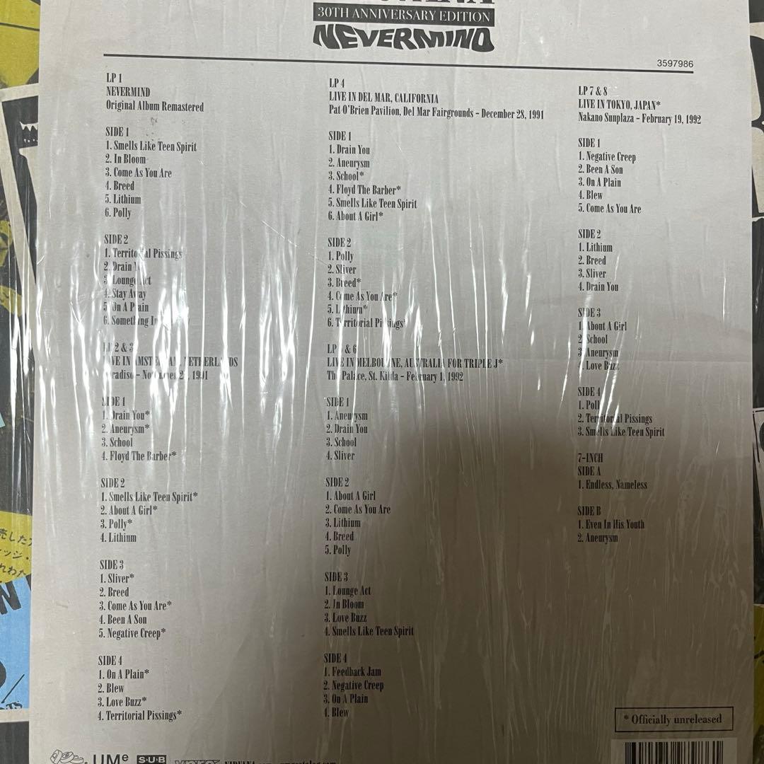 77曲+53未リリースライブ音源+未公開40枚フォトブックNirvana BOX
