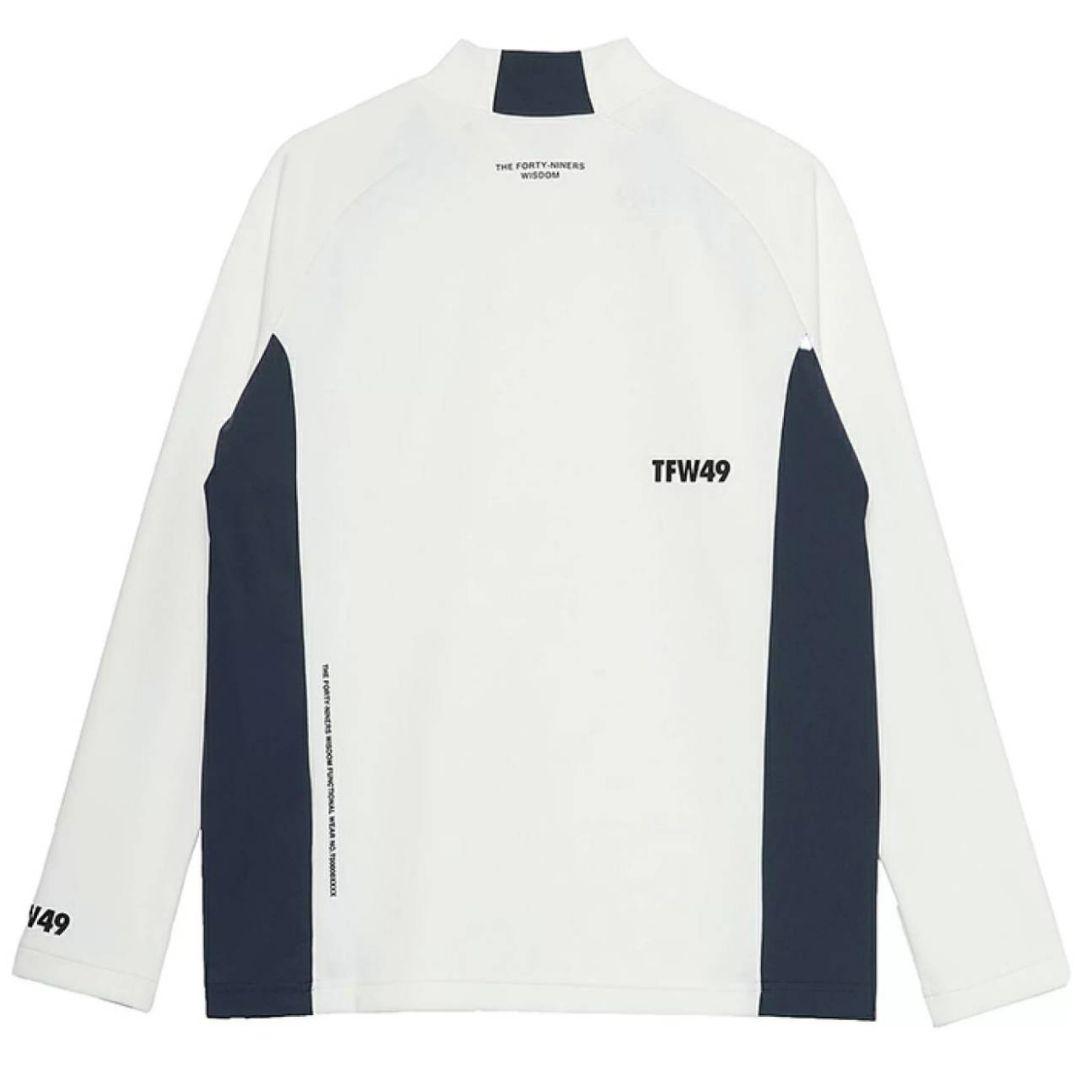 メンズウェア TFW49 SIDE PANEL LONG SLEEVE MOCKNECK T