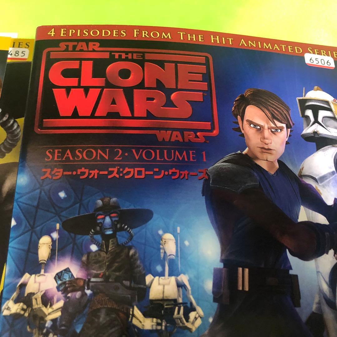 スターウォーズ　クローンウォーズ　DVD全巻セット　34枚組　スターウォーズ