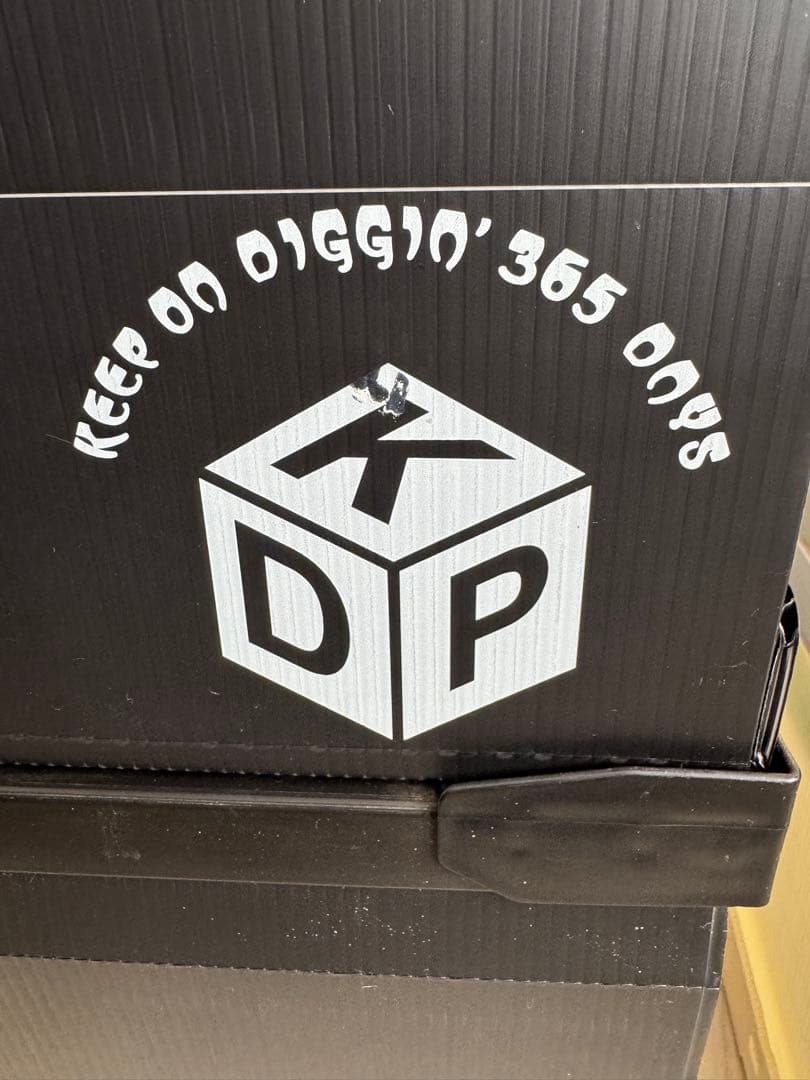 KING OF DIGGIN'× DMR レコードコンテナ 3個セット