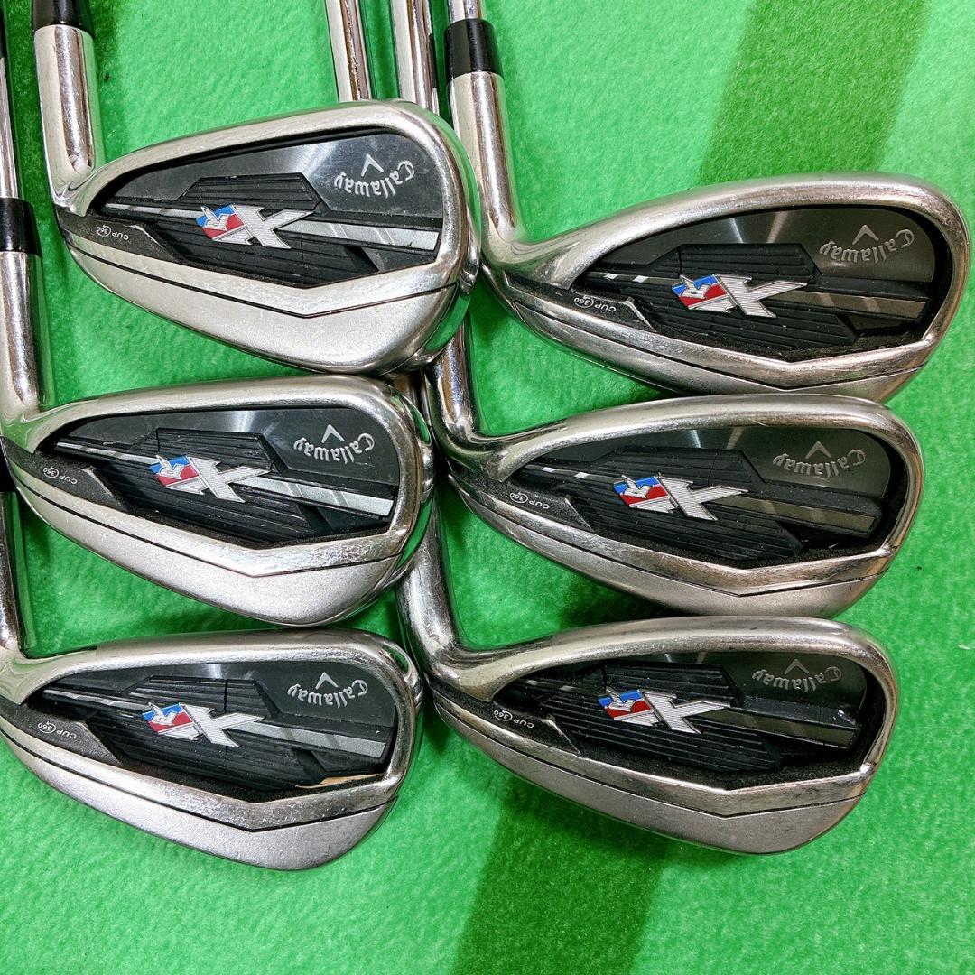 Callaway XRメンズ アイアンセット 6本 右利き Sシャフト