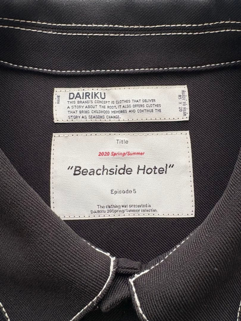 DAIRIKU REGULAR Polyester Jacket ブラック